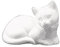 Rayher 3322100 Styropor-Katze, liegend, 14 cm