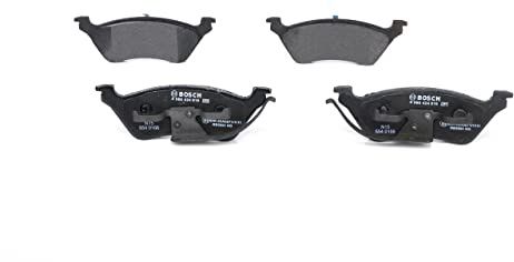 Bosch BP954 - Brake Pads Car Rear Axle - 1 Set of 4 Pads | Bosch Quality - Reduced Noise and Dust - ECE-R90 Certified - Copper-Free