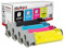 OBV Kompatibel 4X Toner für Epson C2900 CX29 schwarz Cyan Magenta gelb