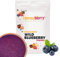Polvere di Mirtilli Selvatici Liofilizzati 100g - Frutta Liofilizzata in Polvere - Polvere di Mirtillo Nero Liofilizzato per Dolci, Frullati e Yogurt - Mirtillo Disidratato in Polvere Senza Additivi