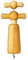 Franmara Beechwood Reverse Helix Style Double-Handle Bistro Corkscrew Opener, Gold, 5 1/4 x 3