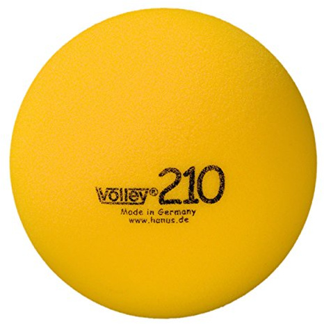 VOLLEY Schaumstoffball unbeschichtet, ø 21 cm, gelb