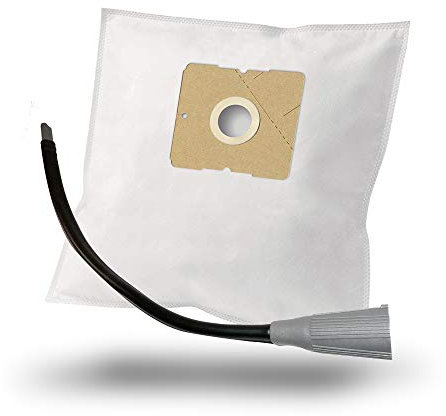 MisterVac | 10 Staubsaugerbeutel + Flexdüse kompatibel mit Dirt Devil M2012-1 Lifty Plus 2000 Watt