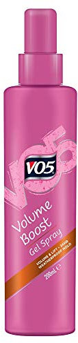 Alberto VO5 Volume Boost 24-Hour Humidity Protection Gel Spray for All-Day Hold 200ml