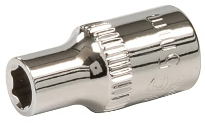 Silverline 134082 Socket 1/4 Drive 6pt Metric 5 mm