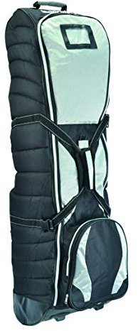 Longridge Tour Deluxe Roller Golf Reiseschutz Schwarz/Silber
