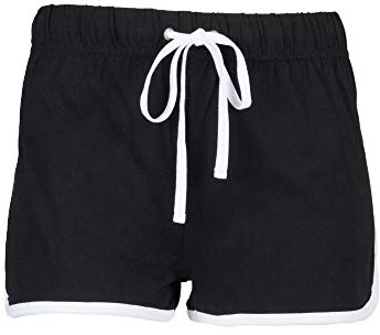 Skinnifit Women's Retro Shorts - Black - X-Small