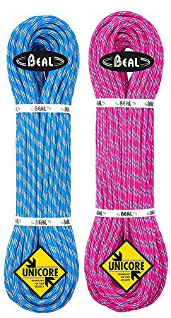 Beal Unisex – Erwachsene Ice LINE Kletterseil, pink, 50m
