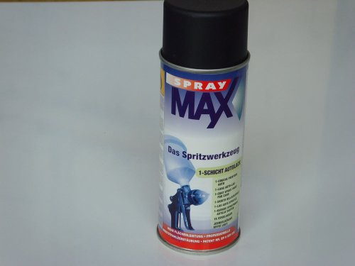 RAL 9005 NOIR Mat (Bombe Peinture 400 ml) - bombe aerosol reparation peinture carrosserie voiture teintes standrard et RAL (reference couleur constructeur 150 ou 400 ml)