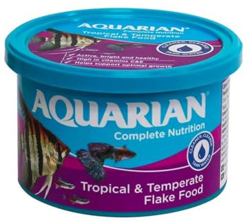 Aquarian Advanced Nutrition Tropical Flake Food 25g (Bulk deal of 12) 300g
