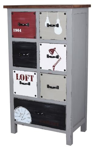 PALAZZO INT LOFT Design KOMMODE BAUHAUS Stil VINTAGE Industrie Fabrik Wohnung