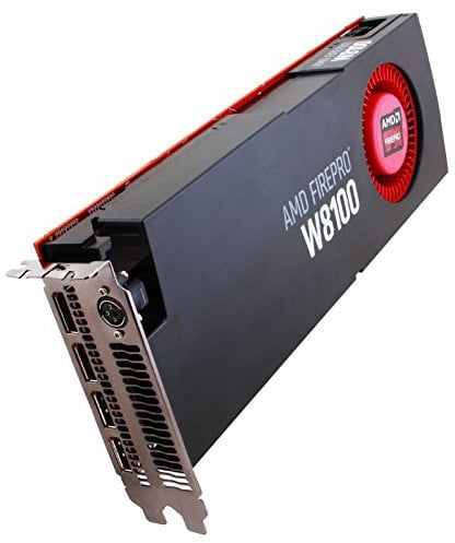 Sapphire AMD Firepro W8100 Professional Graphics Card (8GB, GDDR5, Quad DP PCI-E)