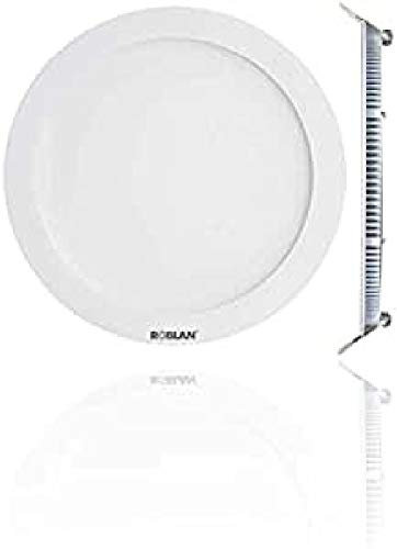 Roblan LEDPANEL18B Panel Empotrable, 18 W, Blanco
