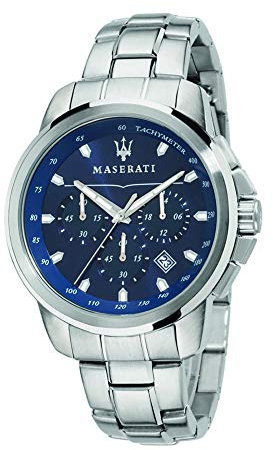 Maserati Herrenuhr, Kollektion Successo, Quarzuhrwerk, Stoppuhr, aus Edelstahl - R8873621002