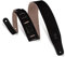 Levy's Leathers Simply Suede Series Gitarrengurt aus Wildleder | Breite 6,4 cm | Schwarz | (MS26-BLK)