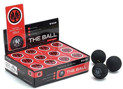 Oliver Squashball gelb 3er