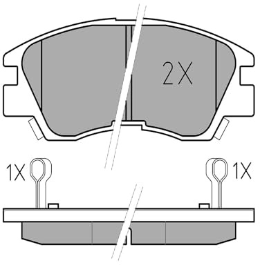 Meyle 025 213 7316/W Brake Pad Set, disc brake