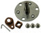 INDESIT 1703080 - Kit de rodamientos para eje de tambor para secadora