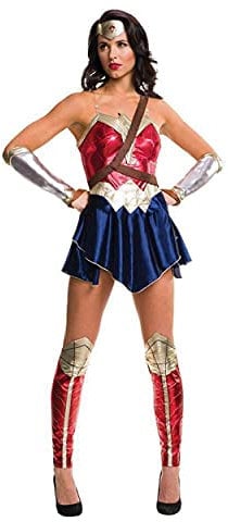 DC Comics Warner Bros Dawn of Justice 810843M Rubie's Official Adult Wonder Woman Child Costume (Medium)