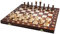 CHESS Senator Folding 16 Brown Board Game