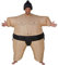 AirSuits Aufblasbares Kostum Fatsuit Sumo Ringer Fasching Karneval