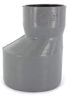 First Plast - Réduction PVC Excentrée Mâle Femelle 100/80 - Raccord PVC évacuation First Plast