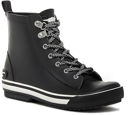 Rocket Dog Rainy Black Rubber 6 M
