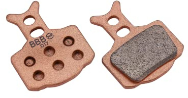 BBB Cycling Fahrrad Scheibenbremslage, High Performance Bremslage Disc Brake Pads fur Formula The One, C1, R1, RR1, RX, RO, T1 und CURA, 1 Paar (2 Stück), BBS-67