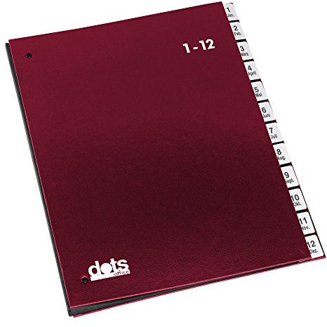 dots 44198-01 Dots Pultordner 1-12 rot