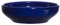 Hentschke Keramik Brunnenschale/Pflanzschale/Wasserschale Ø 45 x 15 cm, Effekt blau, 039.045.64 ohne Bodenloch