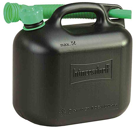 hünersdorff Benzinkanister 5 Ltr Schwarz