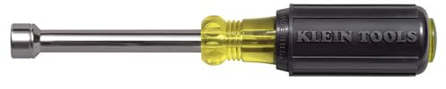 KLEIN TOOLS 630-10MM 10mm Cushion-Grip Nut Driver with 3-Inch Shaft, Made in USA