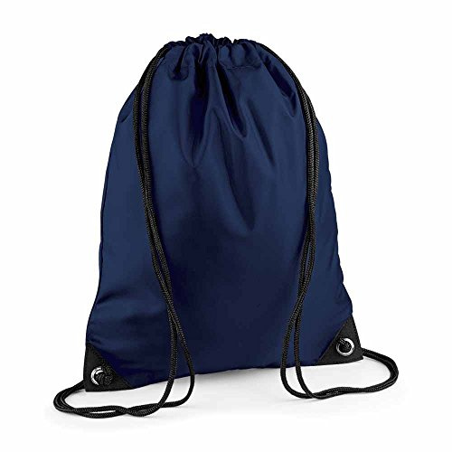 Bag Base – Rückenbeutel – für Fitnessstudio – Schmutzige Wäsche – Schuhe – BG10 – Marineblau