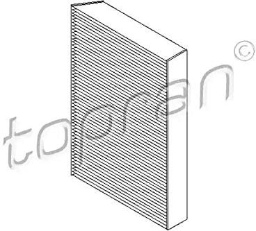 Filtro ai carboni attivi per abitacolo RENAULT Megane III Fluence 2008-2727 789 70R