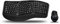 Adesso Wireless Ergonomic Keyboard and Laser Mouse(UK)