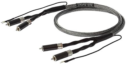 Goldkabel Executive Phono Cinch Rhodium Stereo 1,00 m