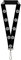 Buckle-Down Unisex-Erwachsene Lanyard-1.0-Winchester Pentagram Repeat Black/White Schlsselanhnger, Multi, Einheitsgröße
