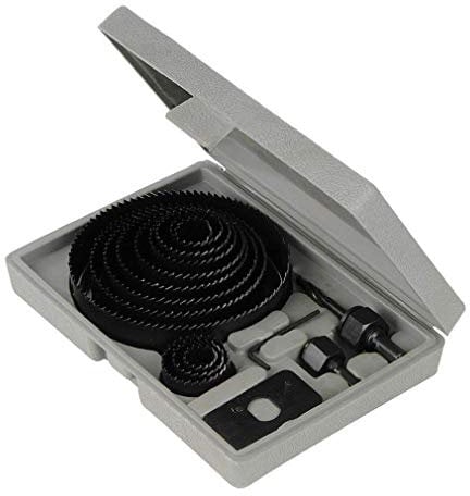 Silverline 633729 Kit Seghe a Tazza, 16 Pezzi, 19-127 mm