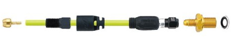 Jagwire Anschluss-Set Pro Quick-Fit für hydraulische Bremsen, MTB, Metall, Bremszubehör, 1 Stück