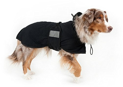 Brustgeschirr Hunde - Netzmantel von Back on Track schwarz 78 cm