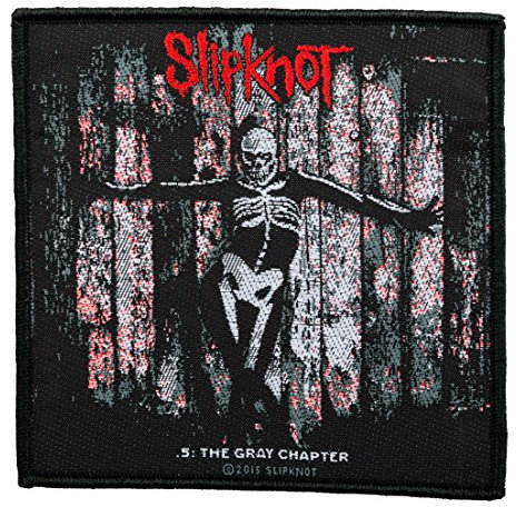 Slipknot Aufnäher - The Grey Chapter -(SP2797) Patch - Gewebt & Lizenziert !!