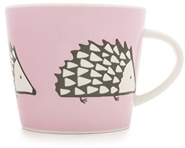 Keith Brymer Jones Collaboration Range - Scion Living Mug Spike Ceramic Mug - Pink - 350ml