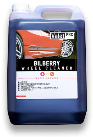 ValetPRO, Felgenreiniger, Bilberry, nicht säurehaltige, sicher, für Leichtmetallfelgen, 5 L, EC11