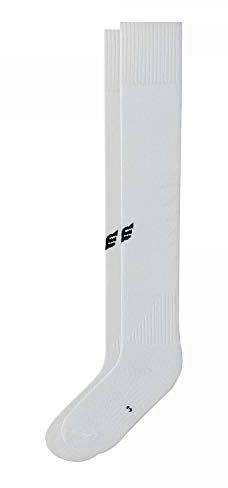Erima Unisex Kinder Stutzenstrumpf mit Logo (318002), weiß, 0