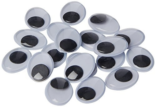 EFCO - Wackelaugen oval 20 x 15 mm 100 Stk.