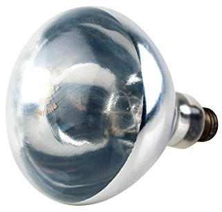 Philips BR40 Heat Lamp Light Bulb: 250-Watt, Infrared, E26 Medium Screw Base