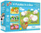 Galt Toys, 4 Puzzles in a Box - Farm, Ages 3 Plus Years
