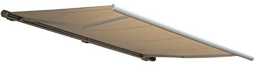 Mendler Kassettenmarkise T123 - Polyester Creme