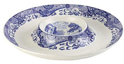 Spode Chip n Dip, 35,6 cm, Blau