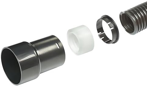 Trend Flexible Vacuum Hose with Adaptor, 3m Long x 39mm Outer Diameter, CRT/4